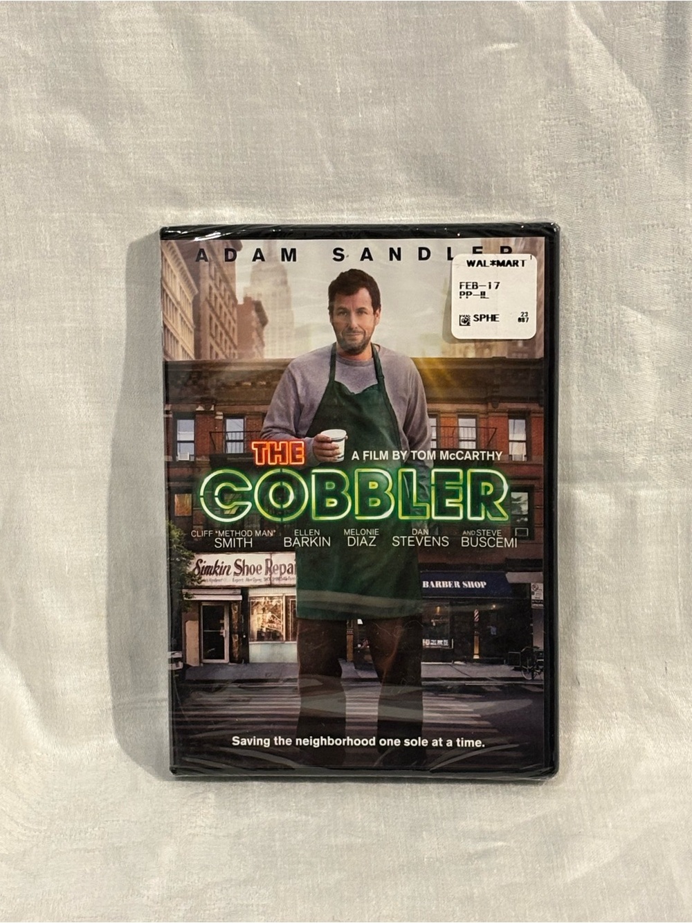 The Cobbler DVD Adam Sandler NEW SEALED